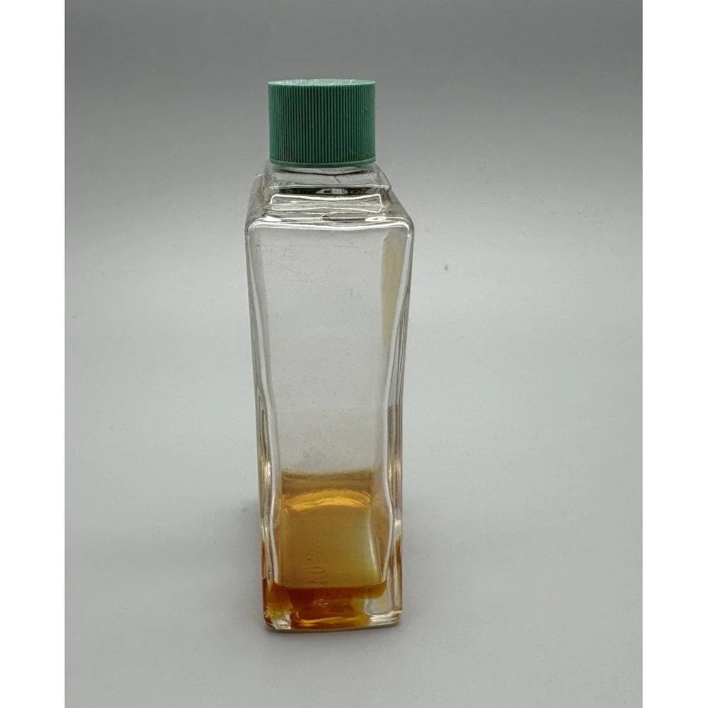 Vintage drug store beauty advertising Witols Marvo Toilet Water empty glass 1950